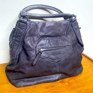 LIEBERSKIND Berlin  Grey Leather Satchel